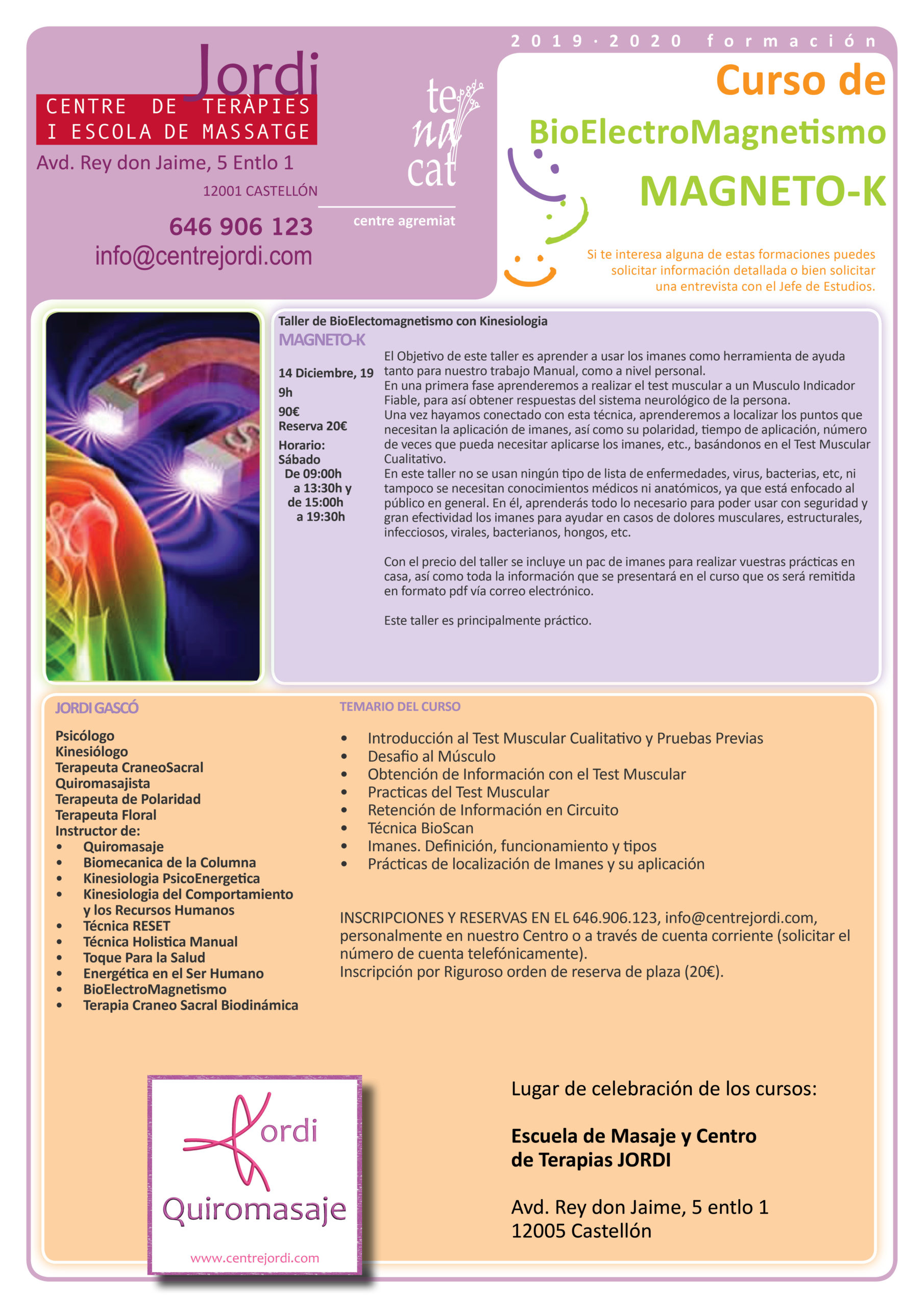 Taller de bioelectromagnetismo